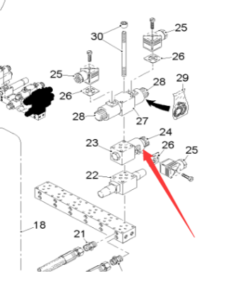 进口输料刮板电磁阀线圈103135