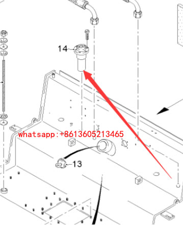 进口铣刨机箱体液位传感器66346 进口铣刨机箱体液位传感器66346